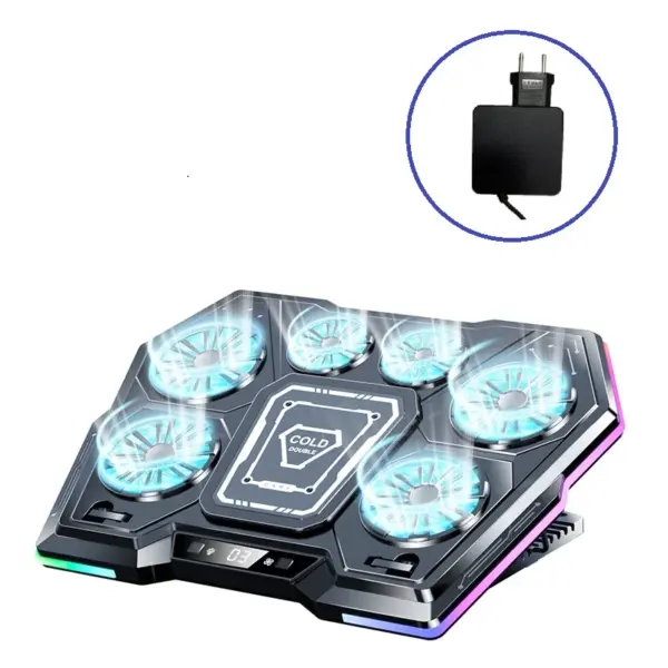 LZ-D13 Rapid Cooling Laptop Stand with RGB - Image 8