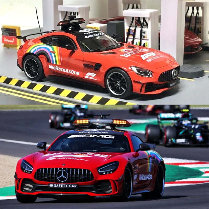 Ixo 1/43 Mercedes Benz AMG Gt-R Safety Car F1 Model 2 Ixo 1/43 Mercedes Benz AMG Gt-R Safety Car F1 Model - Image 2