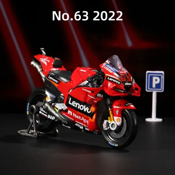 Maisto 1:18 2022-2023 GP Motorcycle Models Set - Image 10