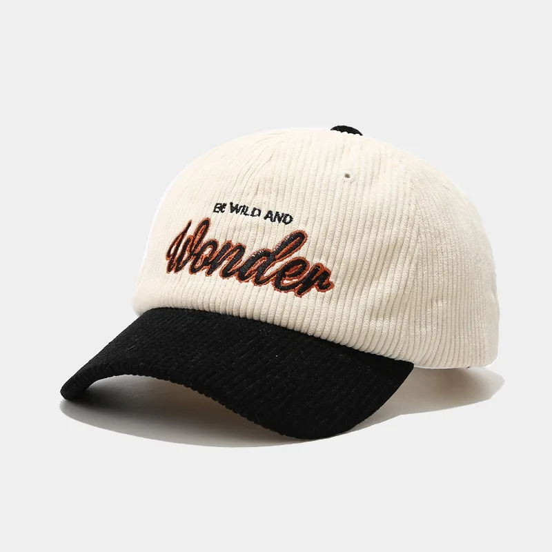 Unisex Corduroy Winter Baseball Cap 9 Unisex Corduroy Winter Baseball Cap - Image 9