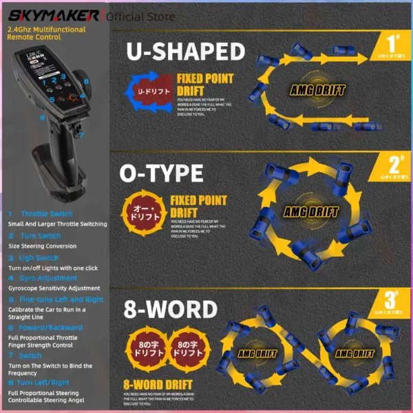 Skymaker LD1899 1/18 RC Drift Car - Image 5