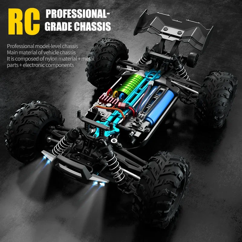 WLtoys 1:16 50KM/H 4WD Remote Control Car 3 WLtoys 1:16 50KM/H 4WD Remote Control Car - Image 3