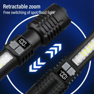 Rechargeable LED Hands-Free Flashlight SJ004-1 10 S95263c69f74e40459976e0fd29141bbcd