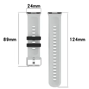 Two-Tone Silicone Strap for HUAWEI Fit 3 16 S956098f405424786a16a28e6fcdae118k
