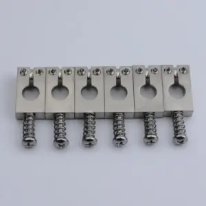 6 Pcs Stainless Steel Saddles for Guitar Bridge 13 S95c661f6090d4dbdb2450f7b280f9d9ax
