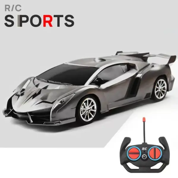 1/18 RC Car LED Light Remote Control Sports Car - Image 35
