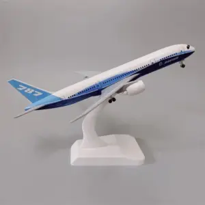 20cm Boeing 787 Metal Replica Airplane Model 14 S95e6c415699b4cdea1b0aee75f9800c0h 2