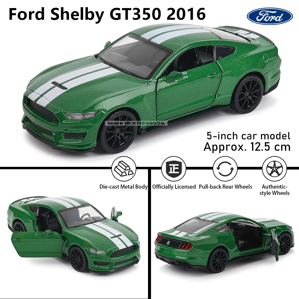 2016 Ford Shelby GT350 Alloy Diecast Model 5 2016 Ford Shelby GT350 Alloy Diecast Model - Image 5