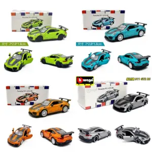 Bburago 1:64 Porsche 911 GT3 RS & Ferrari Model