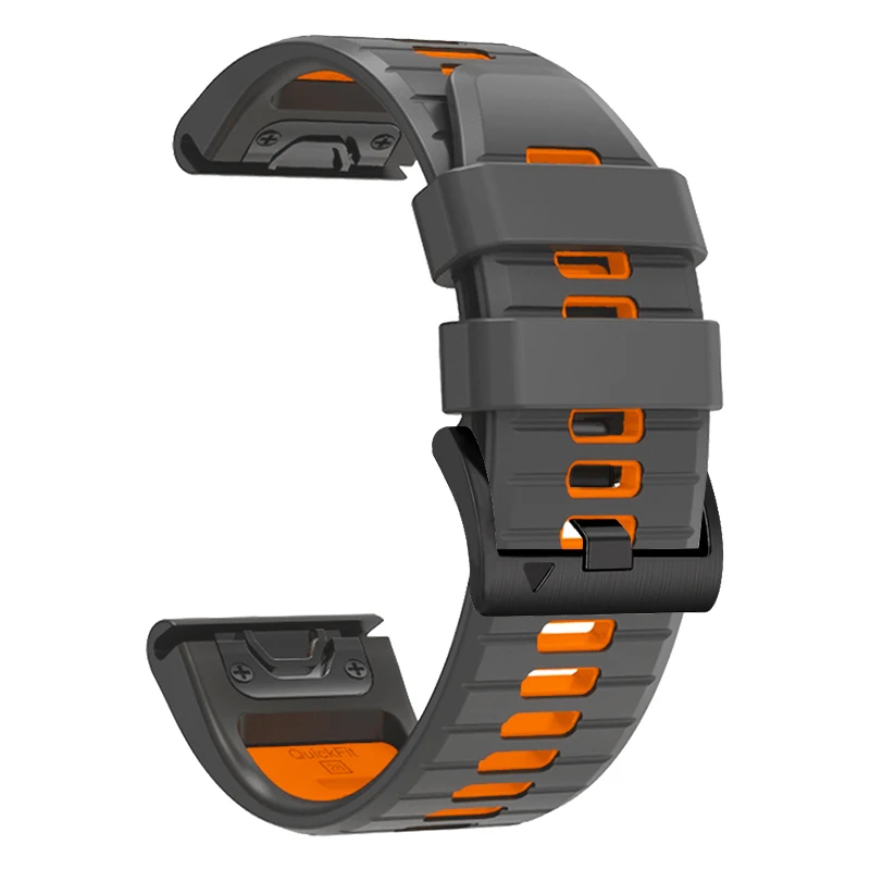 Soft Silicone QuickFit Strap for Garmin Fenix 16 Soft Silicone QuickFit Strap for Garmin Fenix - Image 16