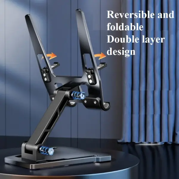 Lazy Aluminum Alloy Tablet and Phone Stand FZ01 - Image 3