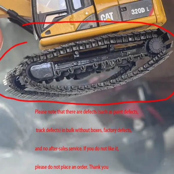 1/50 Scale Caterpillar CAT 320D L Alloy Model - Image 9