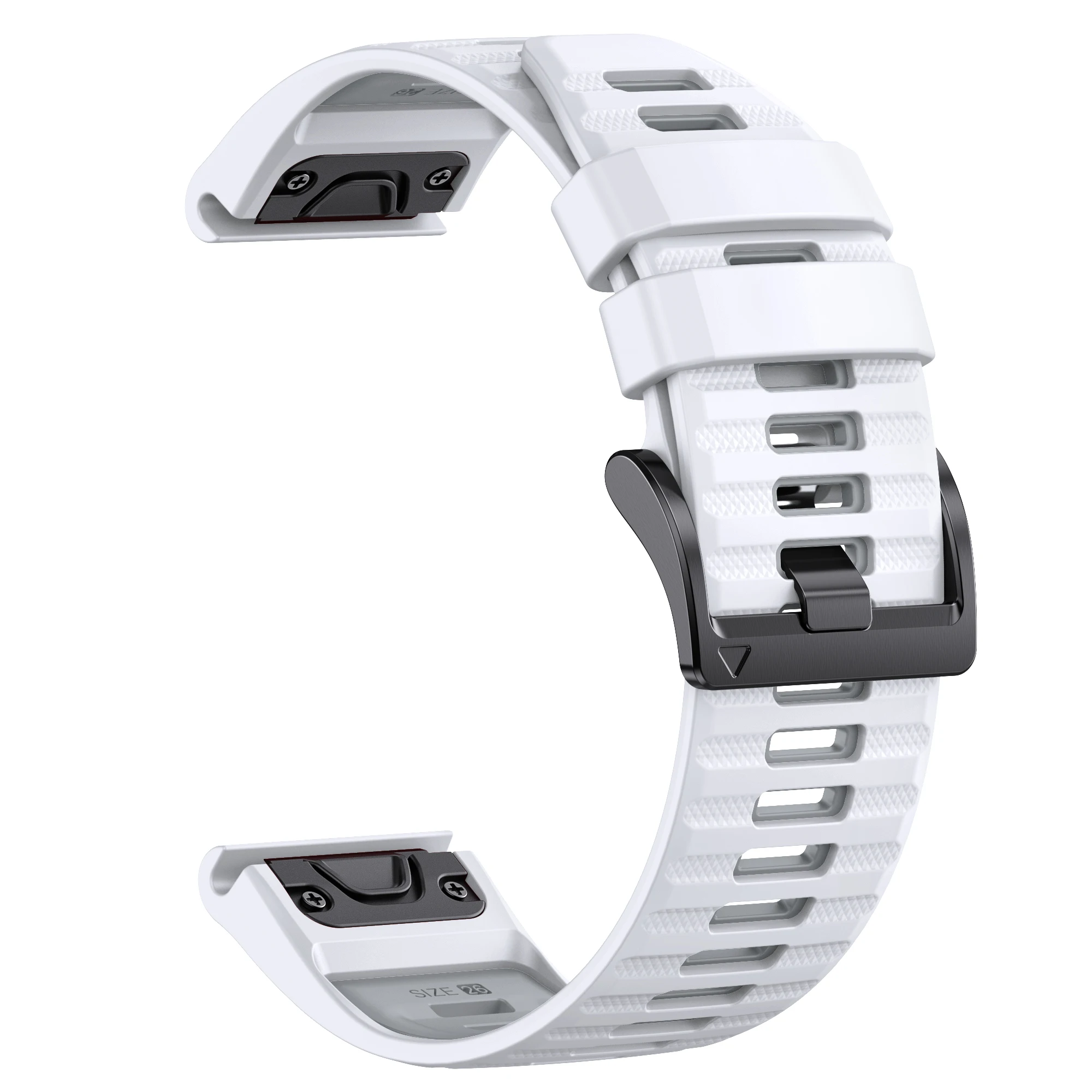 Garmin Fenix 6 7 8 Two-Tone Silicone Watch Band 11 Garmin Fenix 6 7 8 Two-Tone Silicone Watch Band - Image 11