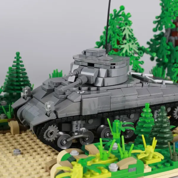 WWII Tank and Armored Vehicle Model Building Kit - Image 2