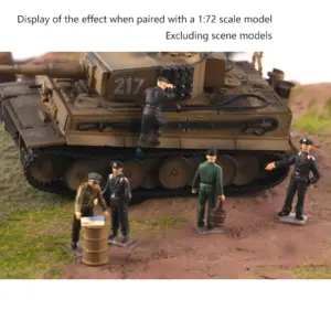 1/72 German Military Officer & Logistics Team Set 11 S963b9fa823e74407a67077dd968f8d30x