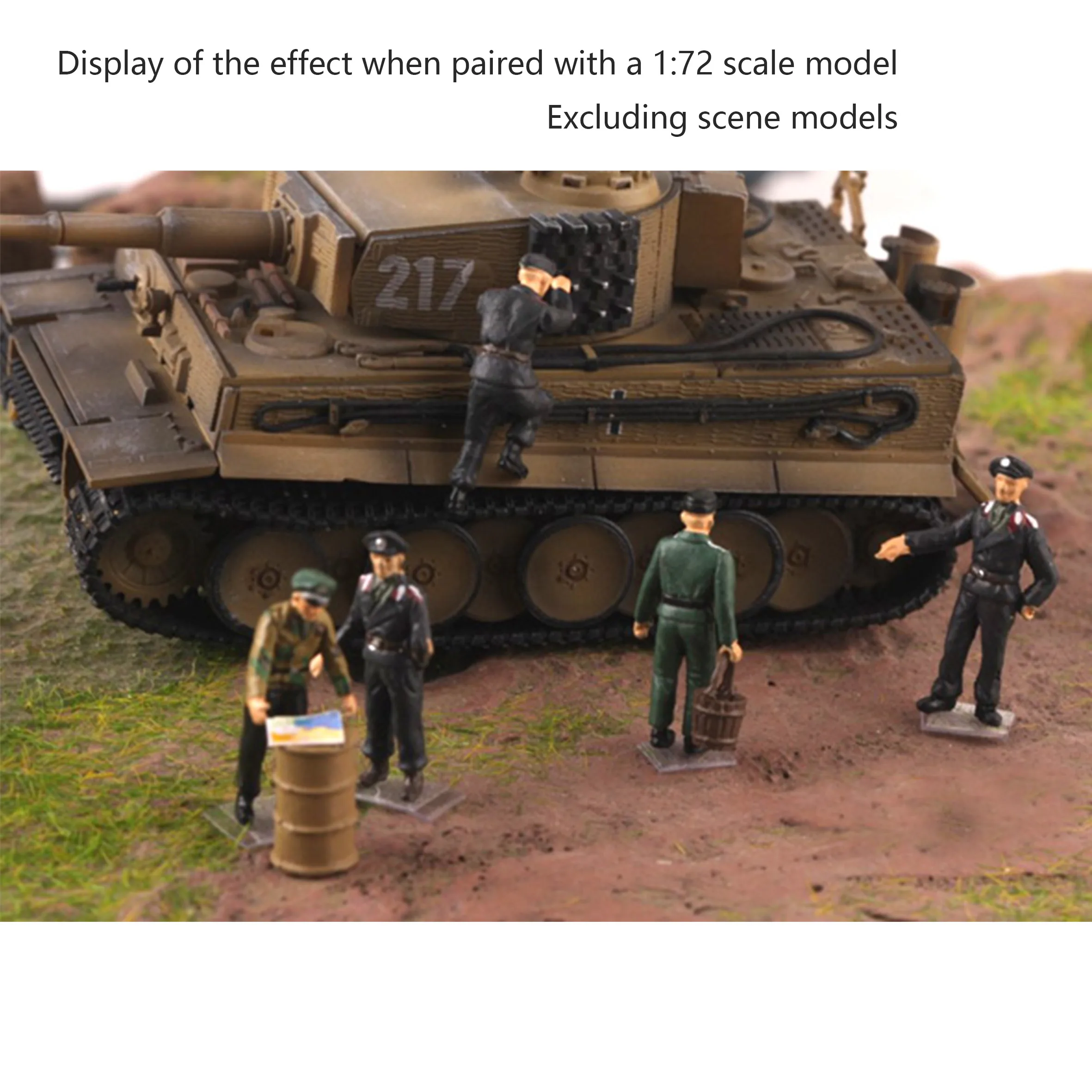 1/72 German Military Officer & Logistics Team Set 6 1/72 German Military Officer & Logistics Team Set - Image 6