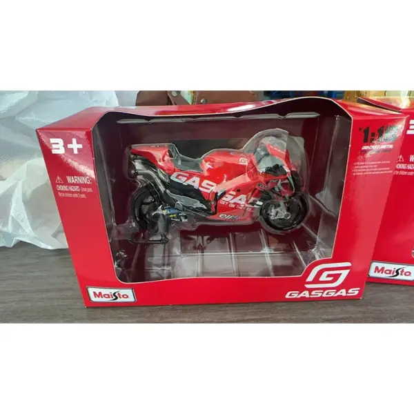 Maisto 1:18 Red Bull KTM Moto GP Miniature Model - Image 8
