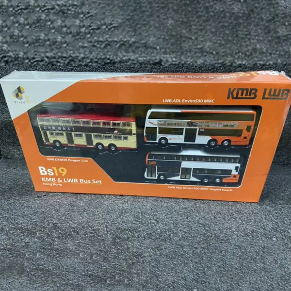 1:110 Scale Hong Kong Longwin Bus Model - Image 2