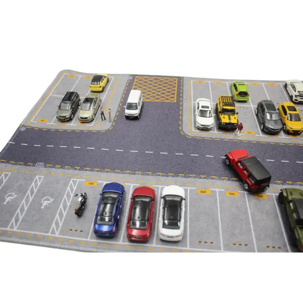 1:64 Scale Themed Toy Mats Set for Play - Image 6