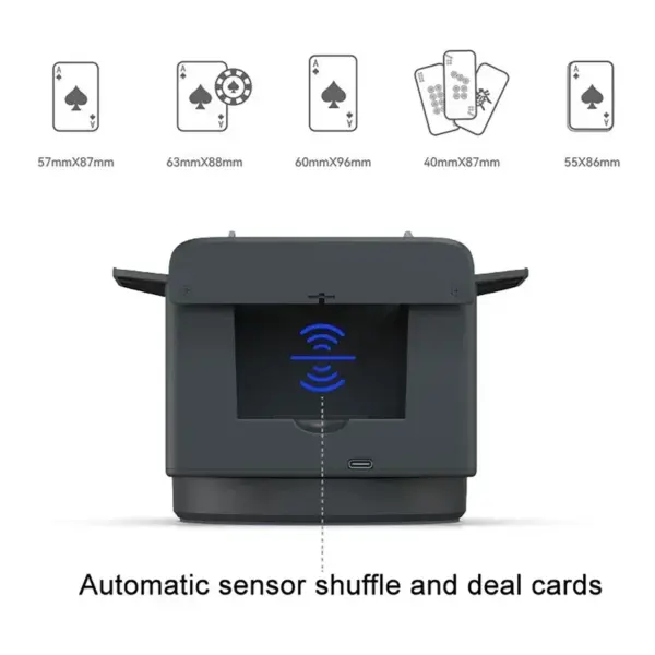 Automatic Card Shuffler with 5200mAh Battery - Image 4