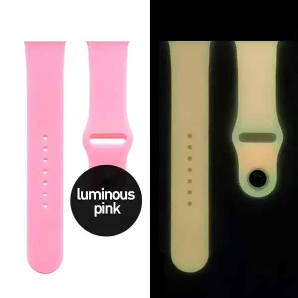 Luminous Silicone Strap for Apple Watch Ultra 2 - Image 7