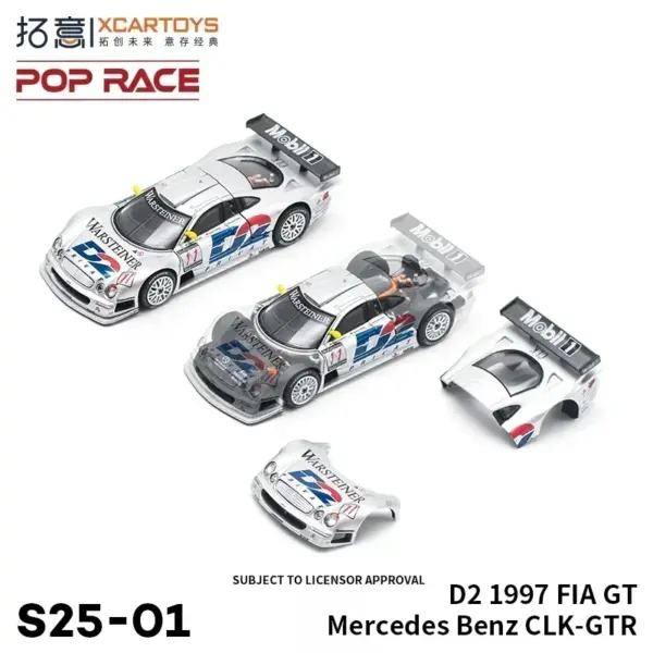 POP RACE 1:64 Skyline GT-R V8 Drift Miniature Car - Image 11
