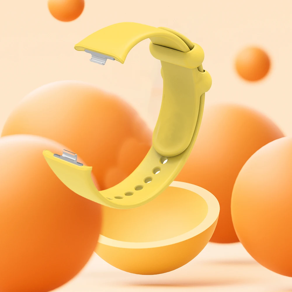 Silicone Watch Band for Redmi Watch 4 and Mi Band 8 Pro 6 Silicone Watch Band for Redmi Watch 4 and Mi Band 8 Pro - Image 6