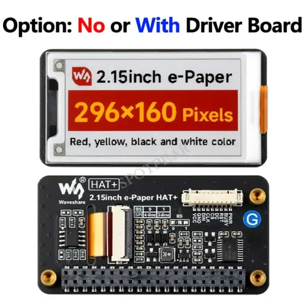2.15 Inch e-Paper HAT for Raspberry Pi - Image 4
