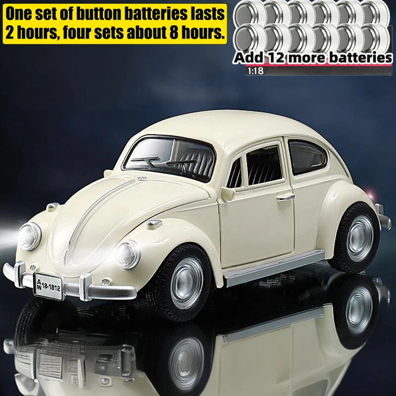 1955 Volkswagen Beetle 1:18 Diecast Model Car 12 1955 Volkswagen Beetle 1:18 Diecast Model Car - Image 12