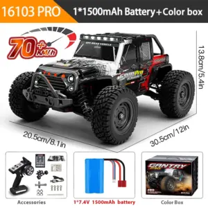 16103PRO 2.4GHz Brushless RC Car 70KM/H 17 S9816ea0569da431681e27ad103bde5f9r 4