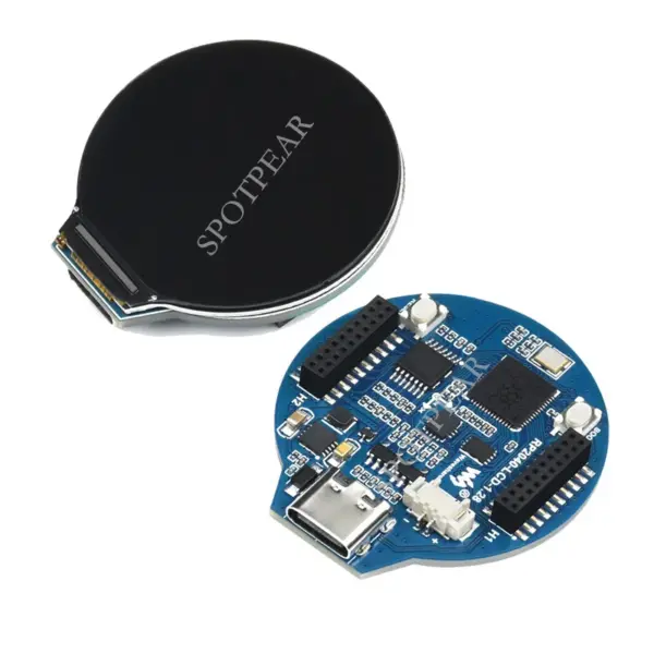 RP2040 Development Board with 1.28 Inch LCD Touch - Image 4