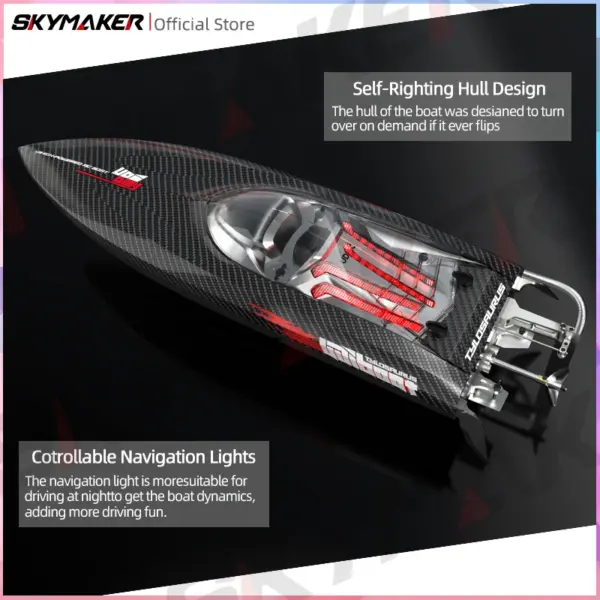 UDiRC UDI022 High-Speed Remote Control Boat - Image 3
