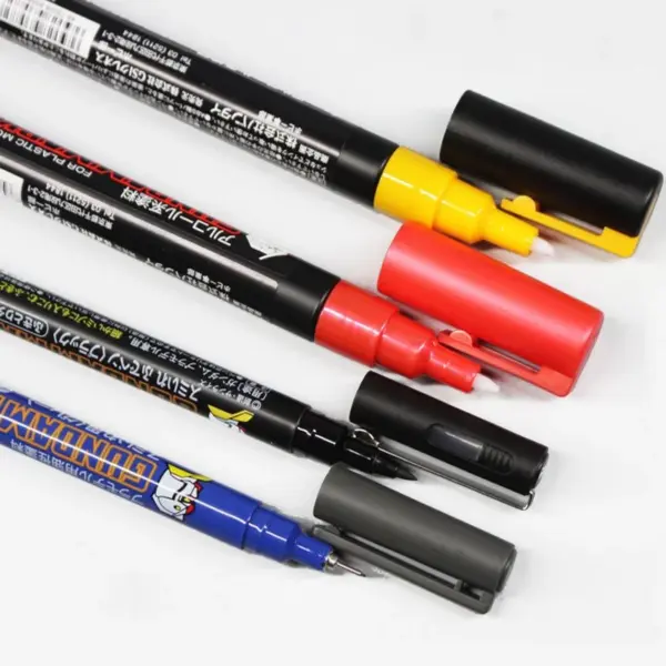 MR.HOBBY GM04-GM19 Metallic/Fluorescent Marker for Plastic Models - Image 2