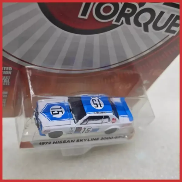 Greenlight 1972 Skyline GT-R 1:64 Alloy Model - Image 5