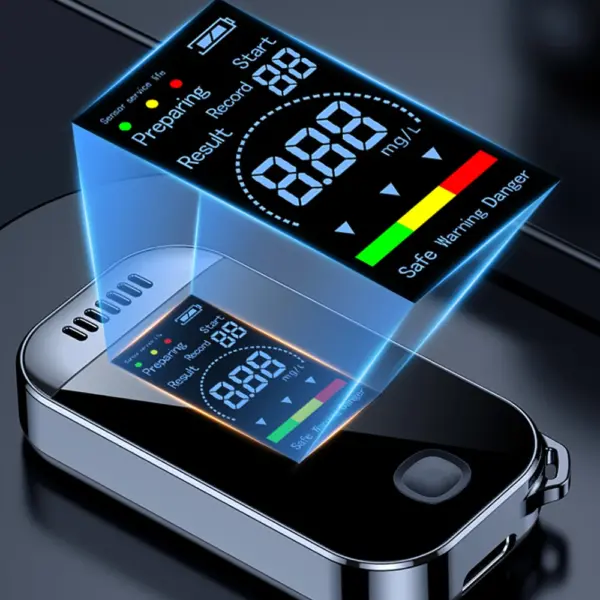 Digital Breath Alcohol Tester with LCD Display - Image 4
