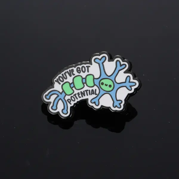 You've Got Potential Neuron Brooch Badge for Backpack - Image 4