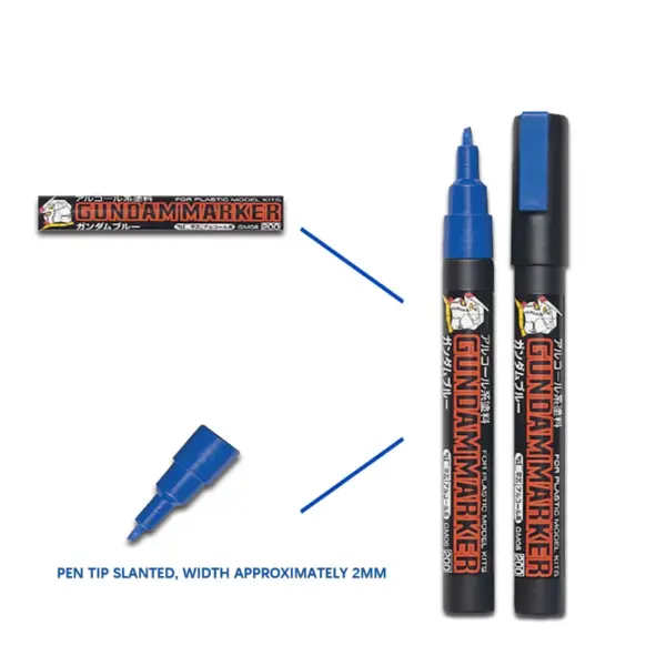 MR.HOBBY GM04-GM19 Metallic/Fluorescent Marker for Plastic Models - Image 4
