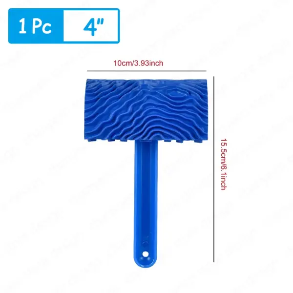 Rubber Wood Grain Texturing Tools Set for DIY Projects - Image 12