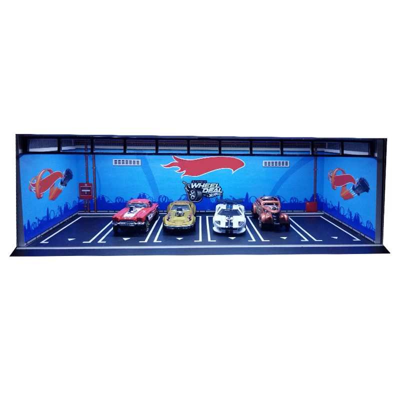 1/64 Scale Double-Deck Car Garage Diorama 9 1/64 Scale Double-Deck Car Garage Diorama - Image 9