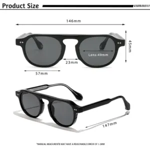 Vintage Round Punk Sunglasses Men Women UV400 20 S9a6ee85da9174123b623d5c63f4bf321o