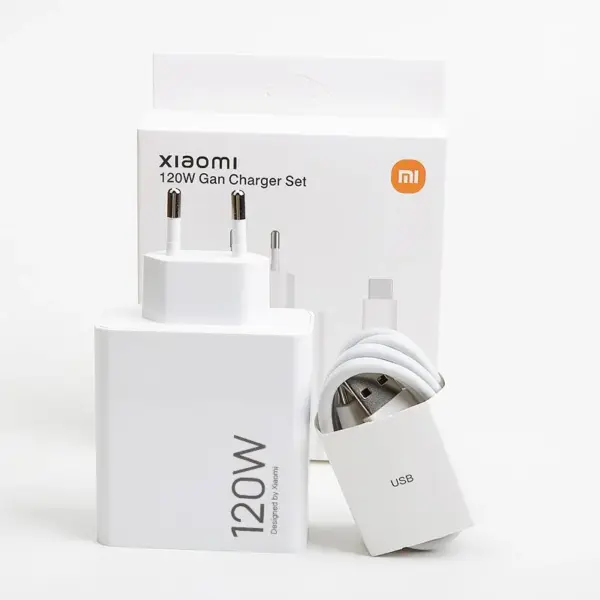 Original Xiaomi 120W Turbo Fast Charger EU Hypercharge GAN Adapter - Image 3