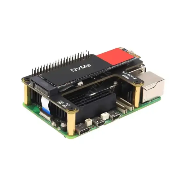 Raspberry Pi 5 PCIe to M.2 NVMe SSD Board - Image 4