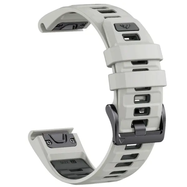 Garmin Fenix 8 7X 7 6 Two-Tone Silicone Strap - Image 7
