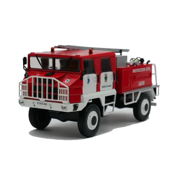 Diecast 1:43 Scale Pegaso Fire Engine Model - Image 4