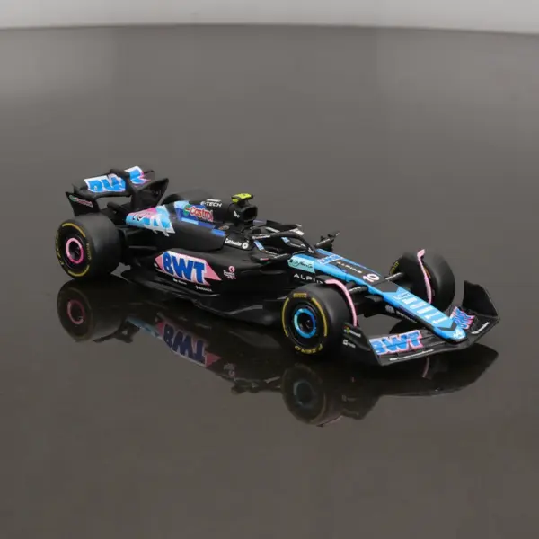 2024 Bburago Bwt Alpine A524 1:43 F1 Car Model - Image 5