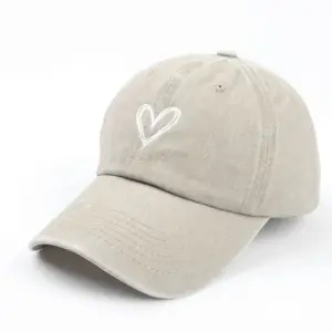Retro Washed Distressed Love Embroidered Baseball Cap 24 S9afd96843d624bd59d50b1e7f0988ad8L
