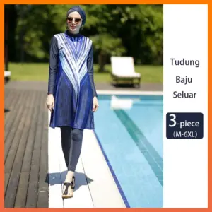 Modest Muslim Swimwear with Removable Hijab 22 S9b294745a0a94874829990e301008f1d2 2