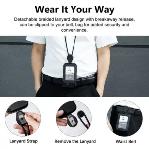 Retractable Leather ID Badge Holder Lanyard 18 S9b3b4ccc6f224b58a229986a0d9616027 1