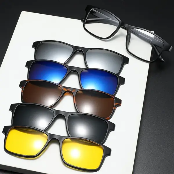 6-in-1 Polarized Sunglasses Frame for Adults - Image 6