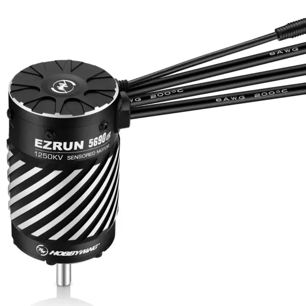 Hobbywing EzRun MAX6 G2 200A ESC & Brushless Motor - Image 4
